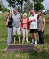 Cemetery group photo
